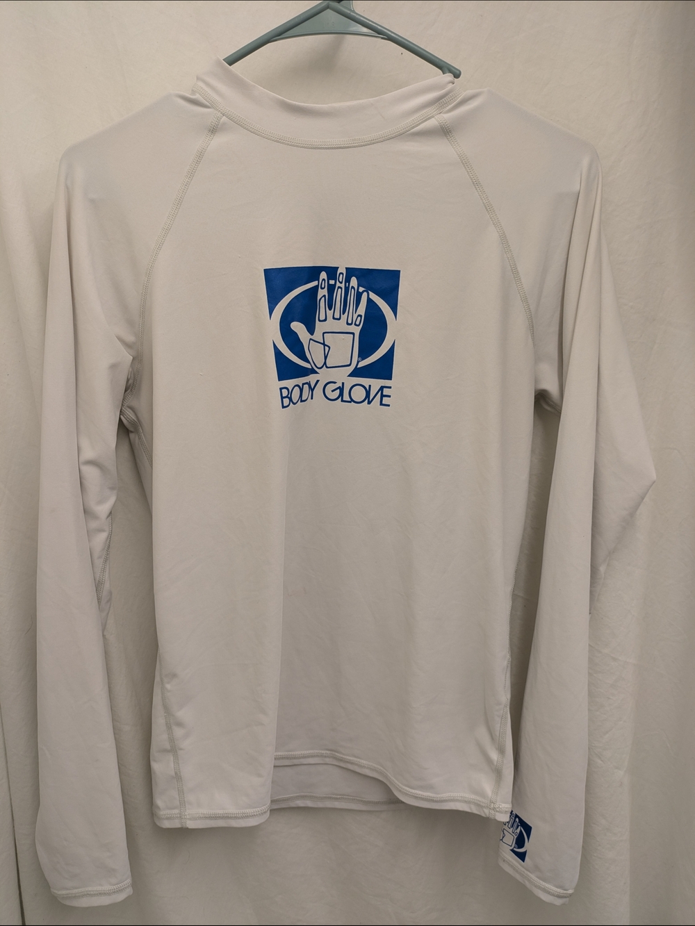 Vintage Body Glove Rash Guard Long Sleeve Surf Shirt SZ S UVP 50 Protection